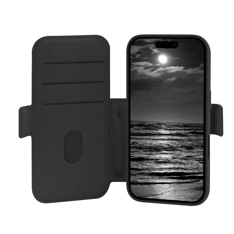 dbramante1928 Lynge MS ICON dėklas iPhone 17 Pro Folio Juodas
