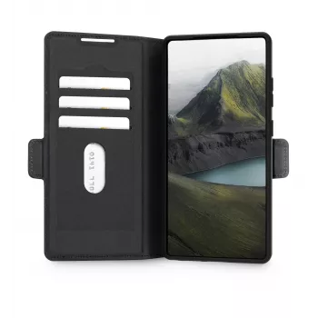 Dėklas telefonui dbramante1928 Bergen Pro plastikinis juodas, skirtas Samsung Galaxy S25 Ultra