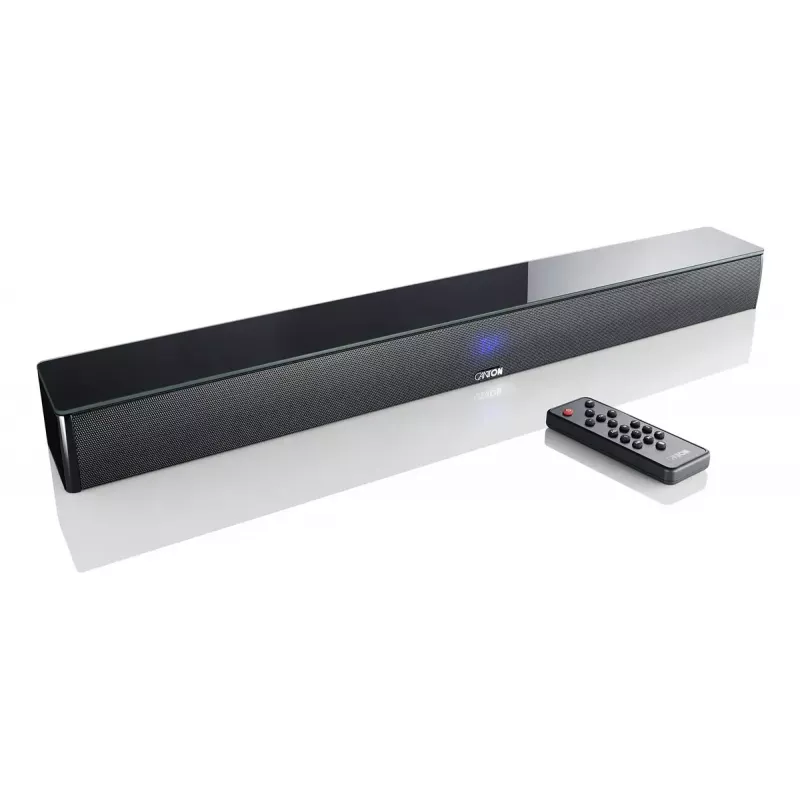 Garso juosta CANTON Sound M juoda 2.1 kanalai 300 W, DTS/Dolby, LED ekranas, laidinis ir belaidis