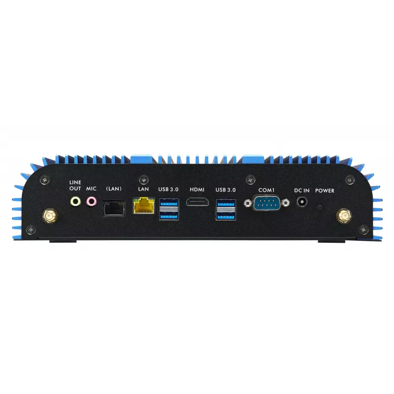 Shuttle BPCAL02-i5 pramoninis belaidis Box-PC, Core i5-1235U, 2x SO-DIMM, 2x LAN, 1x COM, 1x HDMI, 4x USB, be ventiliatoriaus, 24/7 nuolatinis darbas