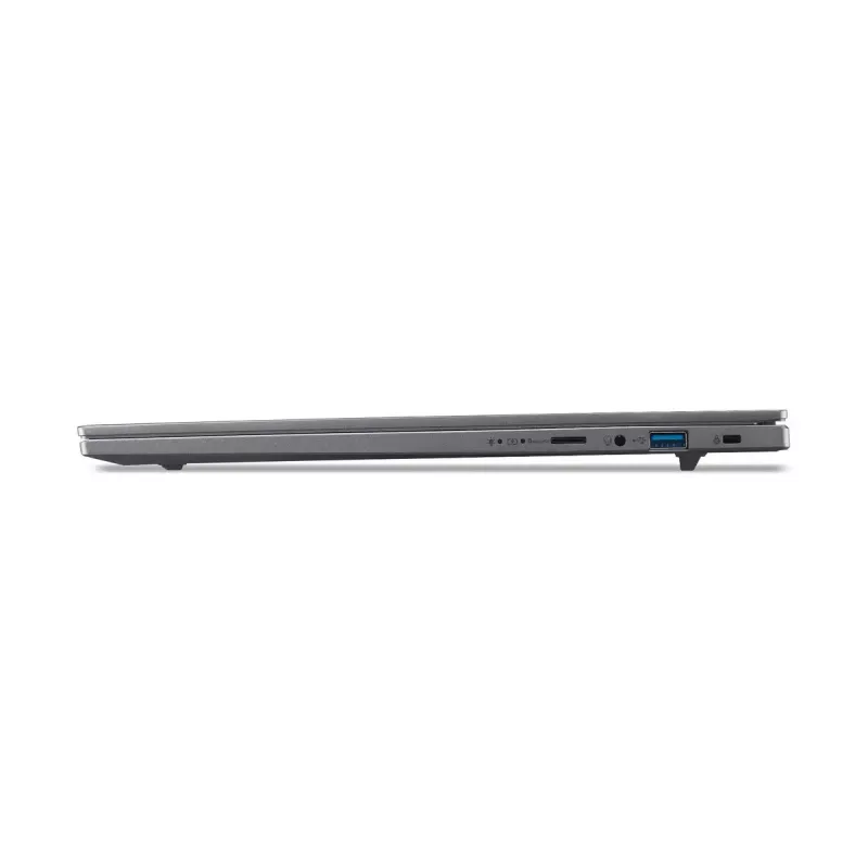 Nešiojamas kompiuteris Acer Aspire 16 AI A16-61M-R473 — 16 colių WUXGA+ ekranas, AMD Ryzen AI 5 330 3.4 GHz, 16 GB LPDDR5x, 512 GB SSD, Windows 11 Home, pilka