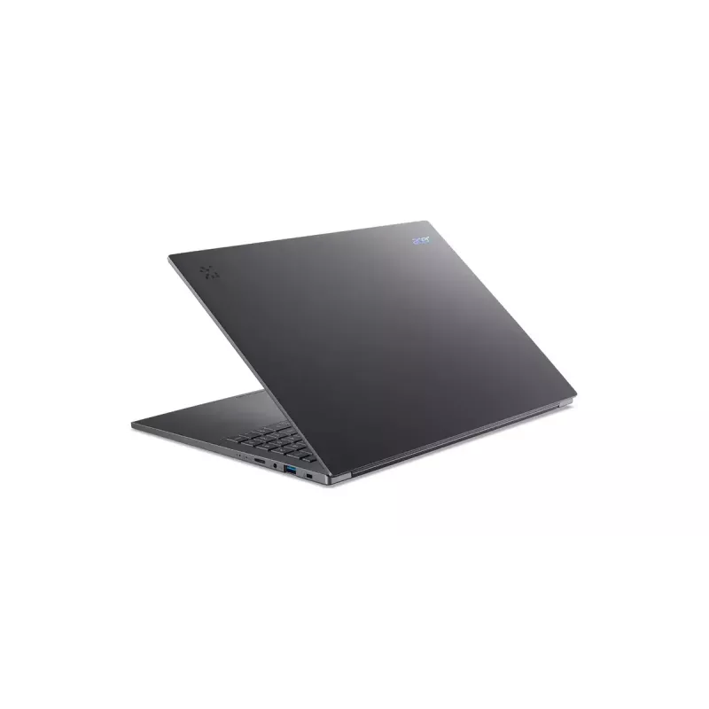 Nešiojamas kompiuteris Acer Aspire 16 AI A16-61M-R473 — 16 colių WUXGA+ ekranas, AMD Ryzen AI 5 330 3.4 GHz, 16 GB LPDDR5x, 512 GB SSD, Windows 11 Home, pilka