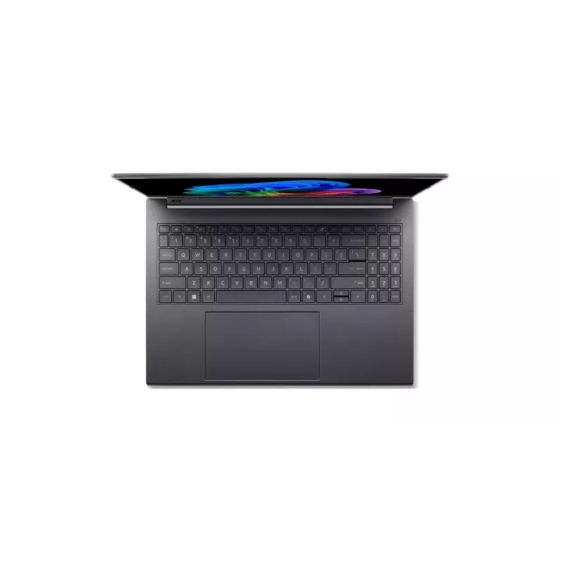 Nešiojamas kompiuteris Acer Aspire 16 AI A16-61M-R473 — 16 colių WUXGA+ ekranas, AMD Ryzen AI 5 330 3.4 GHz, 16 GB LPDDR5x, 512 GB SSD, Windows 11 Home, pilka