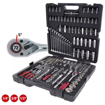KS Tools 918.0216 216 dalių imperinis lizdų rinkinys 11,6 kg