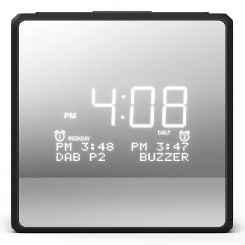 Skaitmeninis žadintuvas Philips TAR4600/10 Juodas LCD AC/Baterija