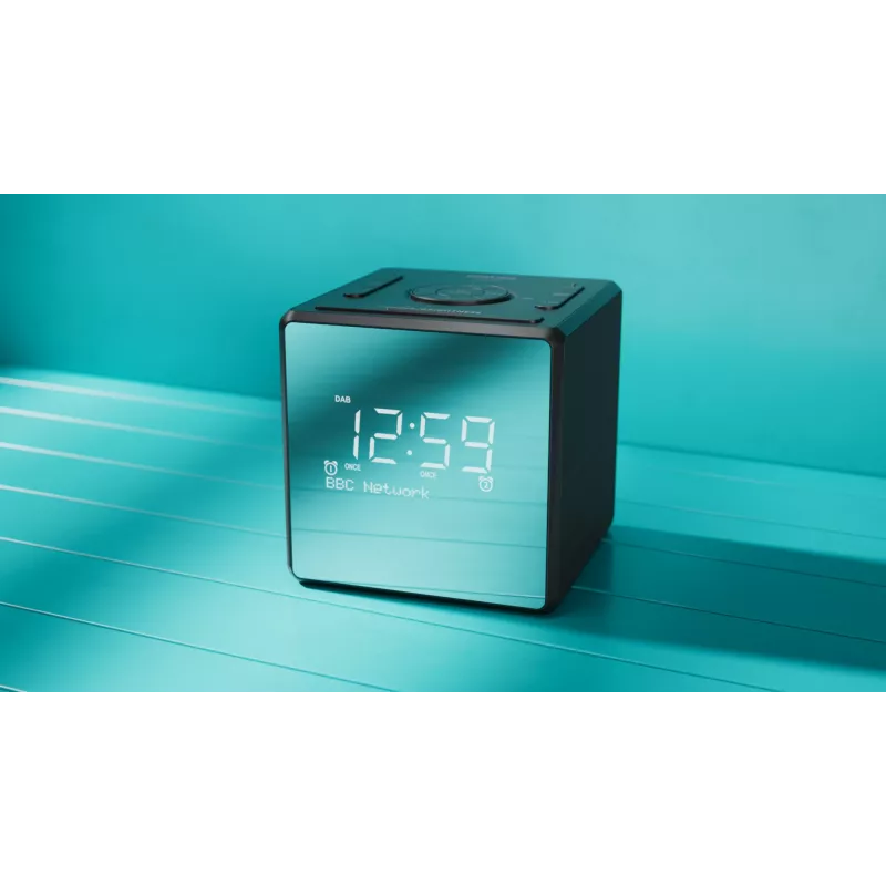 Skaitmeninis žadintuvas Philips TAR4600/10 Juodas LCD AC/Baterija