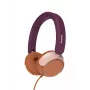 Philips 2000 serijos TAK2000MP/00 ausinės vaikams, laidinės, USB-C, oranžinė/violetinė/rožinė