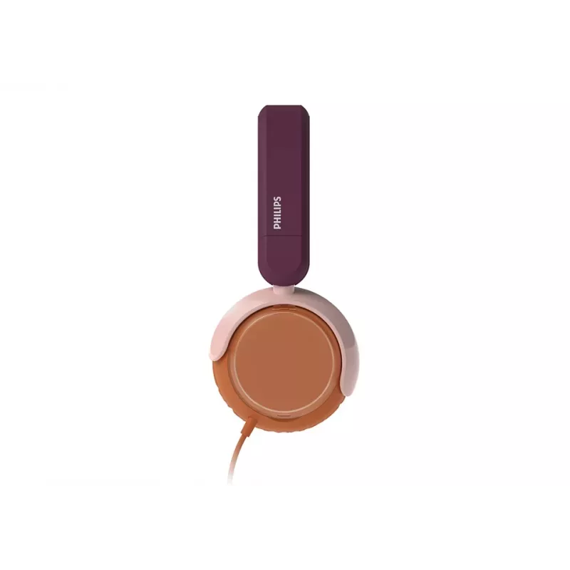 Philips 2000 serijos TAK2000MP/00 ausinės vaikams, laidinės, USB-C, oranžinė/violetinė/rožinė