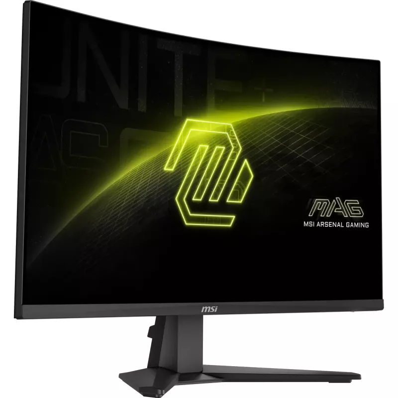 Monitorius MSI MAG 276CF E20 27 colių Full HD (1920x1080) Rapid VA LCD lenktas, 0,5 ms, 16:9, VESA, juodas