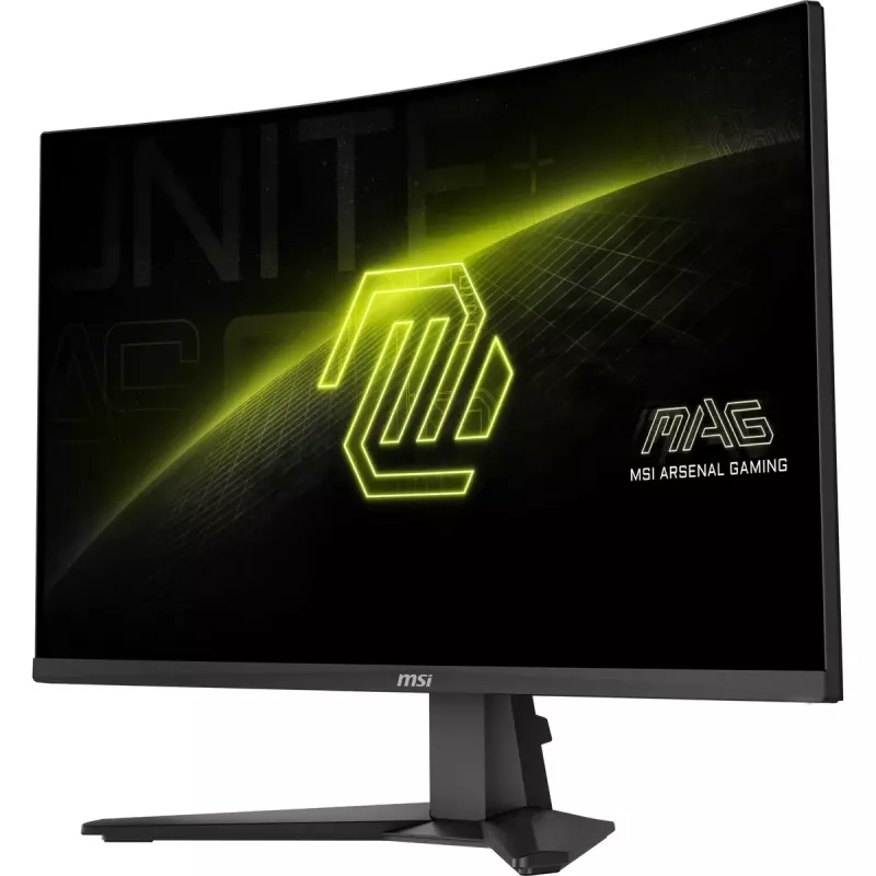 Monitorius MSI MAG 276CF E20 27 colių Full HD (1920x1080) Rapid VA LCD lenktas, 0,5 ms, 16:9, VESA, juodas