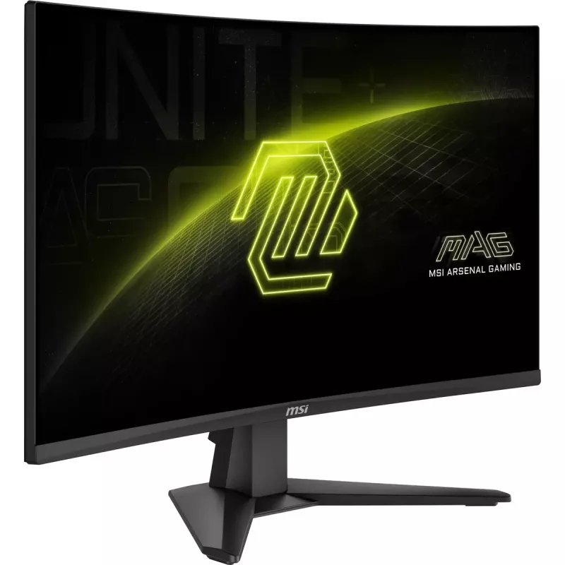 Monitorius MSI MAG 276CF E20 27 colių Full HD (1920x1080) Rapid VA LCD lenktas, 0,5 ms, 16:9, VESA, juodas