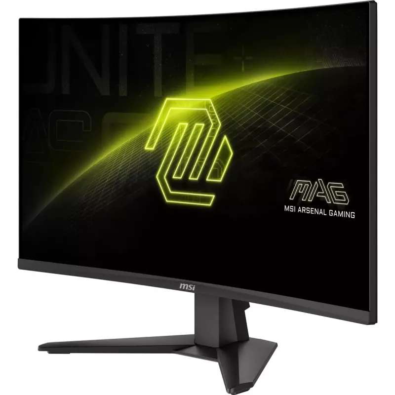 Monitorius MSI MAG 276CF E20 27 colių Full HD (1920x1080) Rapid VA LCD lenktas, 0,5 ms, 16:9, VESA, juodas