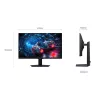 Samsung G70F monitor kompiuterinis 68.6 cm (27 colių) 3840 x 2160 pikselių 4K Ultra HD LCD juodas
