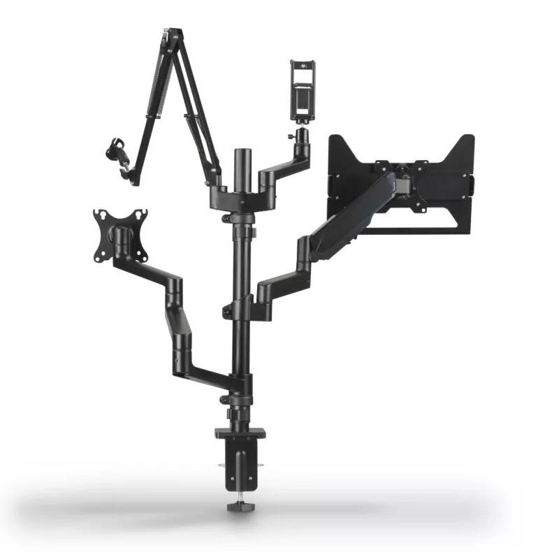 Hama 00004663 monitorio laikiklis / stovas 81,3 cm (32 col.) Ant stalo Juoda
