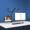 Hama 00004663 monitorio laikiklis / stovas 81,3 cm (32 col.) Ant stalo Juoda