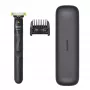 Philips Norelco OneBlade QP1424/65 folijos skustuvas, juodai pilkas