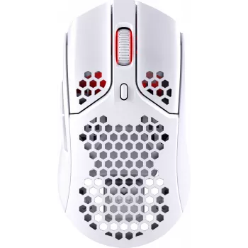 HyperX Pulsefire Haste - Belaidė žaidimų pelė (balta)