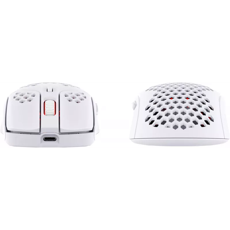 HyperX Pulsefire Haste - Belaidė žaidimų pelė (balta)