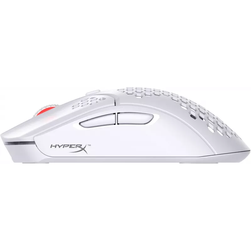 HyperX Pulsefire Haste - Belaidė žaidimų pelė (balta)