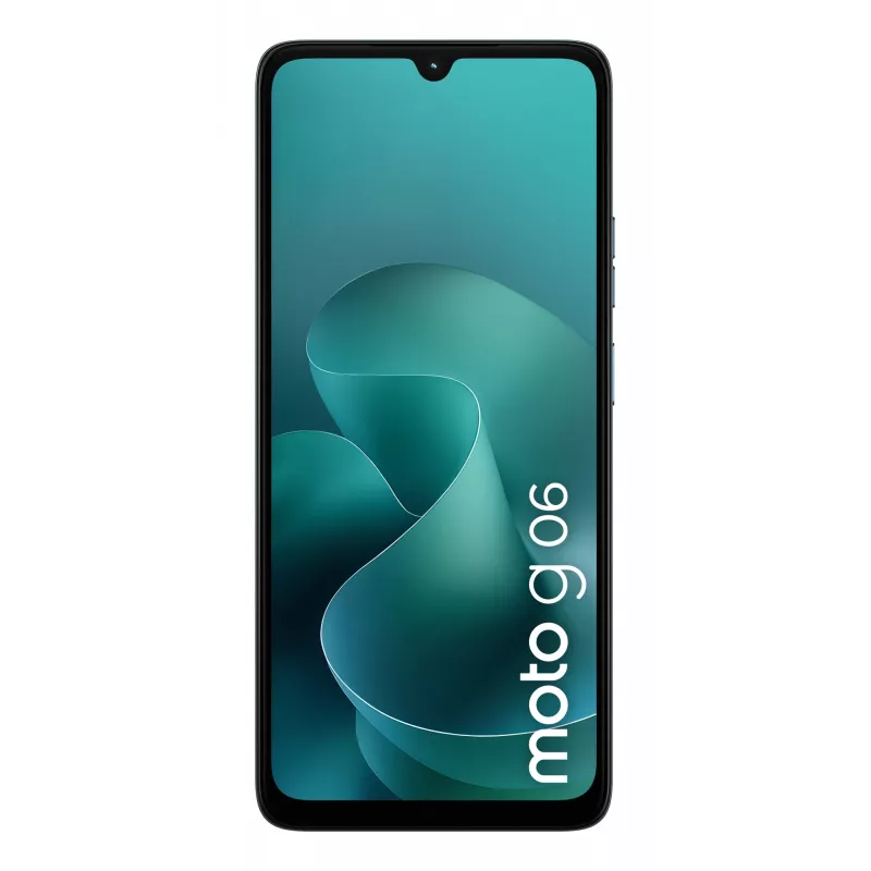 Išmanusis telefonas Motorola moto g06 6,88 colio LCD 120Hz 4GB/128GB Mėlyna, MediaTek Helio G81, 50MP, 5200mAh, Dual SIM, IP64