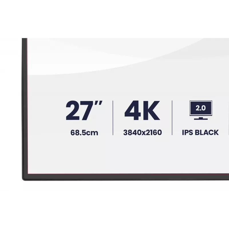 Monitorius iiyama PROGRAPHIC HB2701UHSNP-B1 27 colių 4K UHD IPS Black 2.0