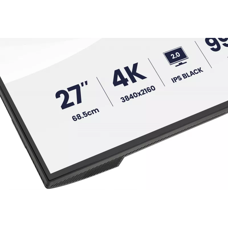 Monitorius iiyama PROGRAPHIC HB2701UHSNP-B1 27 colių 4K UHD IPS Black 2.0