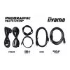 Monitorius iiyama PROGRAPHIC HB2701UHSNP-B1 27 colių 4K UHD IPS Black 2.0