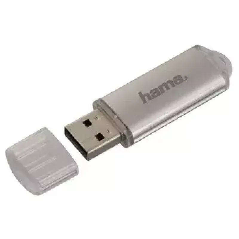 Hama Laeta FlashPen, USB 2.0, 128GB, USB Type-A, sidabrinė