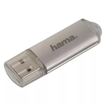 Hama Laeta FlashPen, USB 2.0, 128GB, USB Type-A, sidabrinė