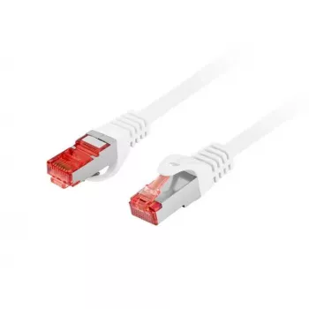LANBERG Cat6 S/FTP (S‑STP) tinklo kabelis, RJ‑45–RJ‑45, 2 m, baltas
