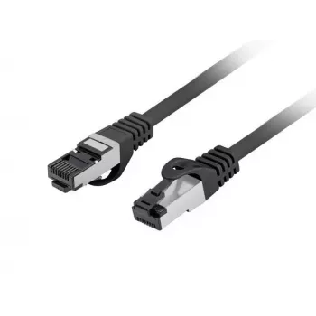 LANBERG tinklo kabelis Cat8.1 S/FTP (S-STP) RJ-45–RJ-45 Juodas 0,25 m