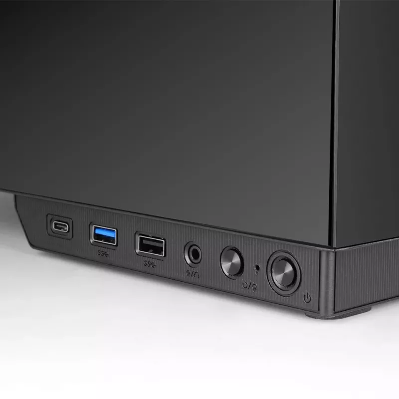 Korpusas TACENS MARS MC-PULSAR LCD ATX Midi Tower, grūdintas stiklas, priekinis LCD, USB-C, palaiko GPU 33,2 cm