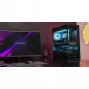 Korpusas TACENS MARS MC-PULSAR LCD ATX Midi Tower, grūdintas stiklas, priekinis LCD, USB-C, palaiko GPU 33,2 cm
