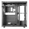 Korpusas TACENS Mars Gaming MCV-ONE Midi Tower – Juodas, ATX/Micro-ATX/Mini-ITX, grūdintas stiklas, palaiko 120 mm ventiliatorius