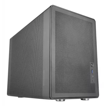 Korpusas PC Mini Tower TACENS Mars Gaming MC-XPRO — Mini-ITX/Micro-ATX, SFX PSU palaikymas, tinklelis, juodas, 120 mm ventiliatoriai