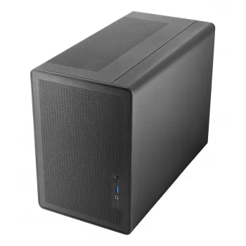 Korpusas PC Mini Tower TACENS Mars Gaming MC-XPRO — Mini-ITX/Micro-ATX, SFX PSU palaikymas, tinklelis, juodas, 120 mm ventiliatoriai