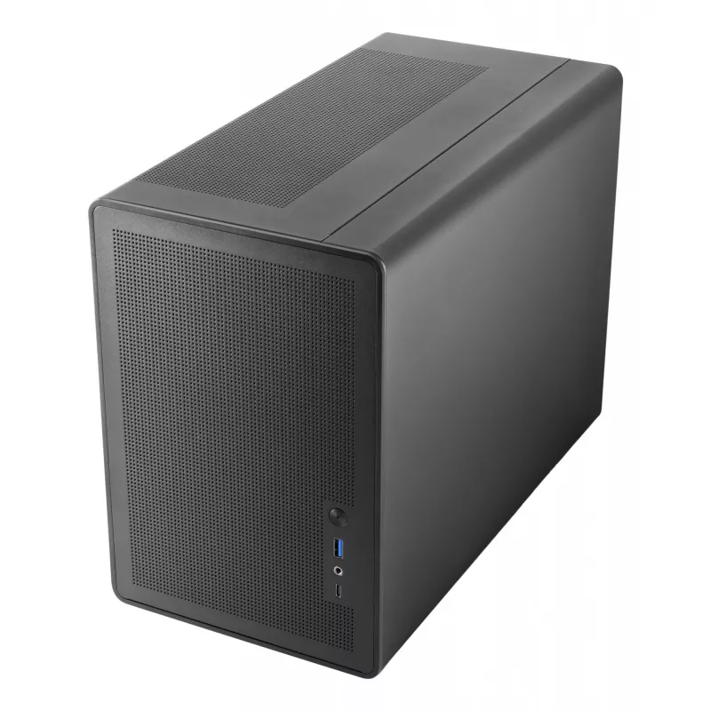 Korpusas PC Mini Tower TACENS Mars Gaming MC-XPRO — Mini-ITX/Micro-ATX, SFX PSU palaikymas, tinklelis, juodas, 120 mm ventiliatoriai