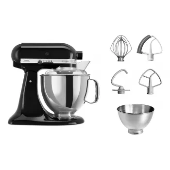 KitchenAid Artisan stalinis maišytuvas 300 W juodas