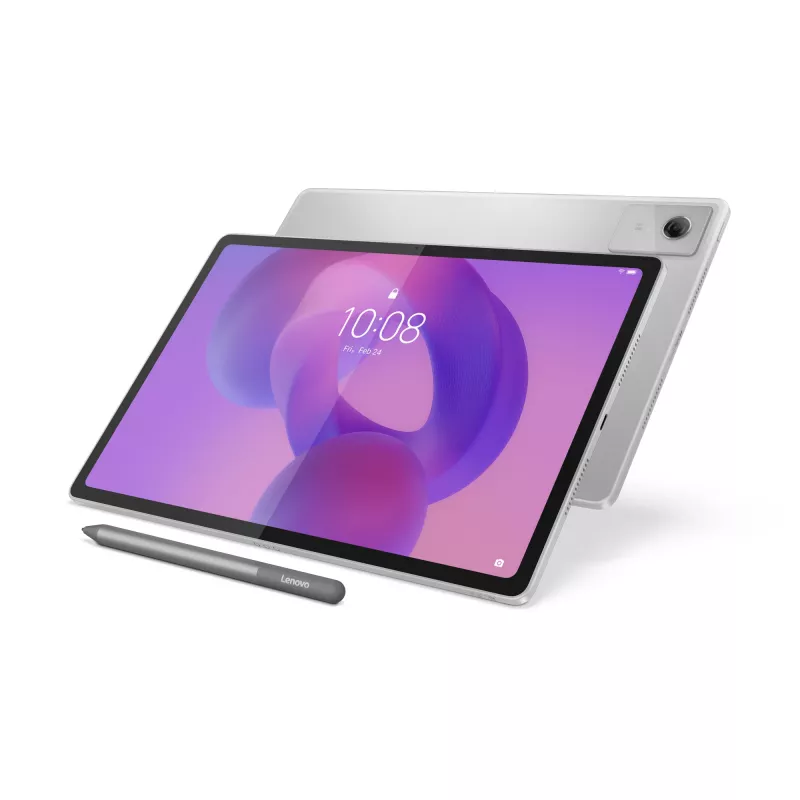 Planšetinis kompiuteris Lenovo Idea Tab Plus – MediaTek Dimensity 6400, 12.1 colio 2.5K IPS 90 Hz, 8 GB RAM/256 GB, pilkai sidabrinė