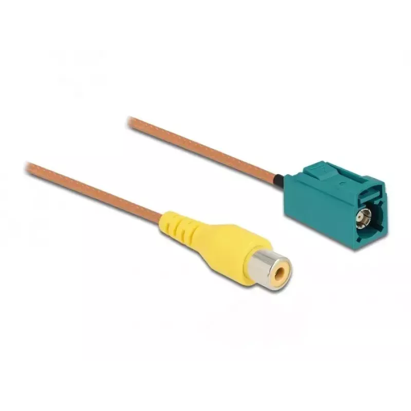 Laidas FAKRA Z kištukas – RCA lizdas RG-179 32 cm DeLOCK