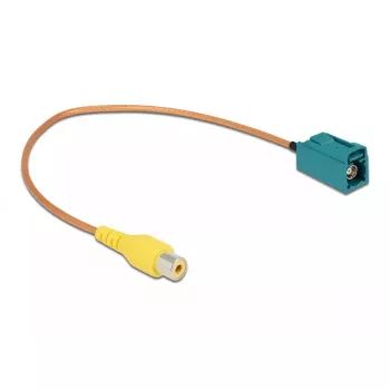 Laidas FAKRA Z kištukas – RCA lizdas RG-179 32 cm DeLOCK