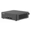 Mini-PC barebone ASUS NUC 15 Pro Slim Kit RNUC15CRKI300000 — Core 3 100U iki 4,7 GHz, be RAM, Intel Graphics, Wi‑Fi 6/7, Bluetooth 5.4, 1Gb + 2,5Gb Ethernet, juodas