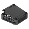 Mini-PC barebone ASUS NUC 15 Pro Slim Kit RNUC15CRKI300000 — Core 3 100U iki 4,7 GHz, be RAM, Intel Graphics, Wi‑Fi 6/7, Bluetooth 5.4, 1Gb + 2,5Gb Ethernet, juodas