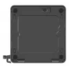 Mini-PC barebone ASUS NUC 15 Pro Slim Kit RNUC15CRKI300000 — Core 3 100U iki 4,7 GHz, be RAM, Intel Graphics, Wi‑Fi 6/7, Bluetooth 5.4, 1Gb + 2,5Gb Ethernet, juodas