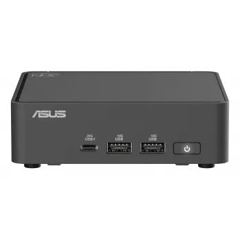 Mini PC barebone ASUS NUC 15 Pro Black — Intel Core Ultra 5, DDR5 iki 96 GB, M.2 SSD, Wi‑Fi 7, Bluetooth 5.4, 1x RJ‑45, 120W maitinimo šaltinis