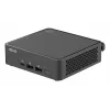 Mini PC barebone ASUS NUC 15 Pro Black — Intel Core Ultra 5, DDR5 iki 96 GB, M.2 SSD, Wi‑Fi 7, Bluetooth 5.4, 1x RJ‑45, 120W maitinimo šaltinis