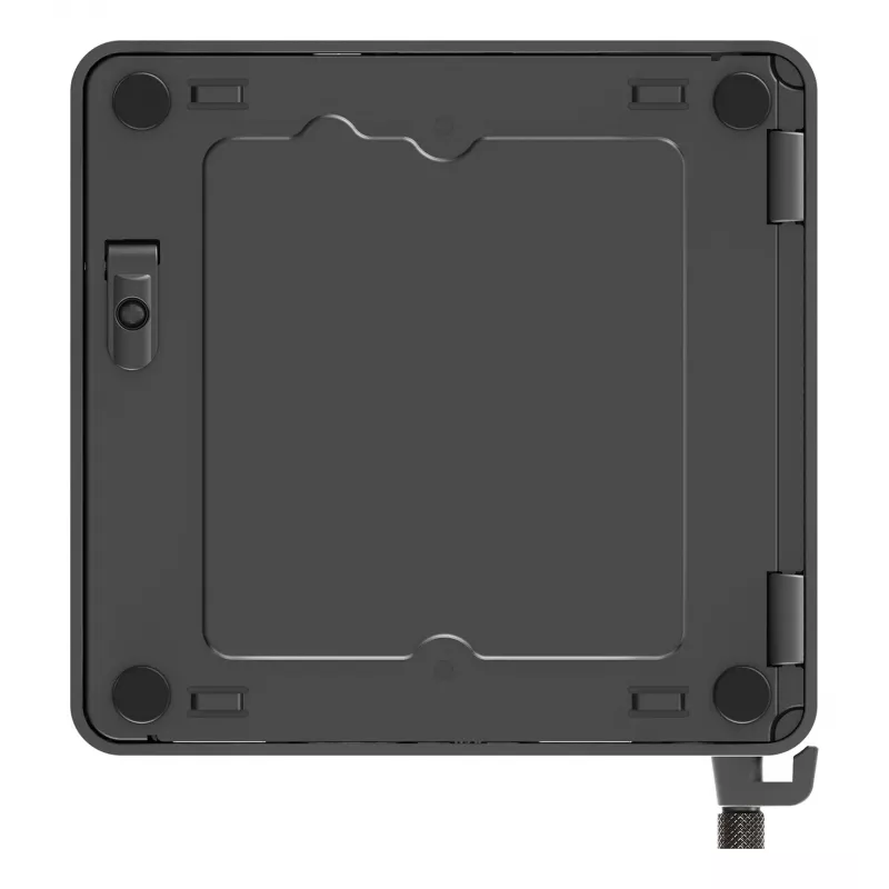 Mini PC barebone ASUS NUC 15 Pro Black — Intel Core Ultra 5, DDR5 iki 96 GB, M.2 SSD, Wi‑Fi 7, Bluetooth 5.4, 1x RJ‑45, 120W maitinimo šaltinis