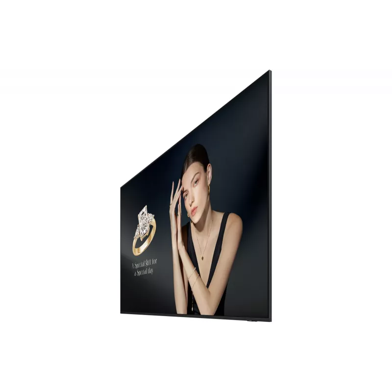 Samsung QH115F-X Skaitmeninės reklamos plokščiasis ekranas 2,92 m (115 colių) LCD Wi-Fi 1000 cd/m² 4K Ultra HD Juodas Tizen 24/7