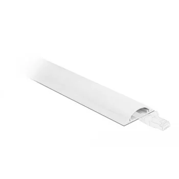 Kabelių kanalas DeLOCK 20705 Baltas PVC Lipni juosta 50 mm
