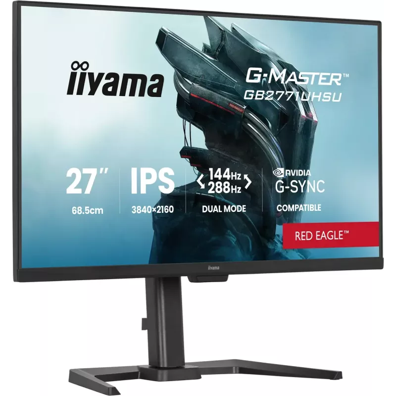 Monitorius iiyama G-MASTER GB2771UHSU-B1 27 colių (68.6 cm) 4K Ultra HD LED juodas